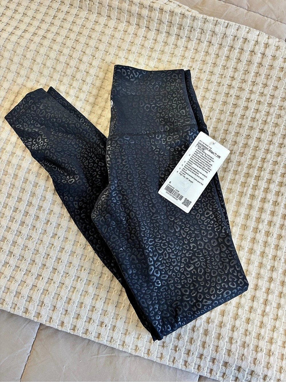 Lululemon Align High-Rise Pant 28" Animal Print Leggings Size 6 NWT